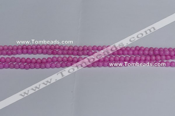 CMJ204 15.5 inches 4mm round Mashan jade beads wholesale