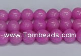 CMJ206 15.5 inches 8mm round Mashan jade beads wholesale