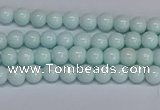 CMJ211 15.5 inches 4mm round Mashan jade beads wholesale