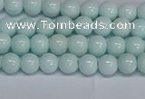 CMJ212 15.5 inches 6mm round Mashan jade beads wholesale