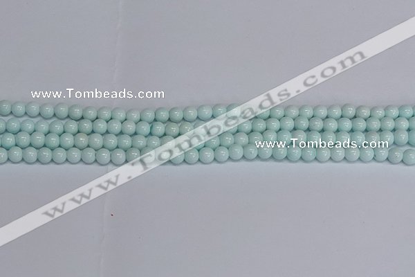 CMJ212 15.5 inches 6mm round Mashan jade beads wholesale