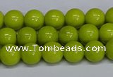 CMJ220 15.5 inches 8mm round Mashan jade beads wholesale