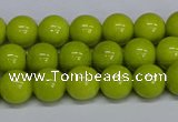 CMJ220 15.5 inches 8mm round Mashan jade beads wholesale