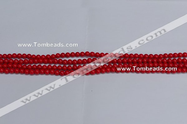 CMJ225 15.5 inches 4mm round Mashan jade beads wholesale