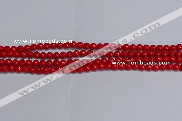 CMJ226 15.5 inches 6mm round Mashan jade beads wholesale