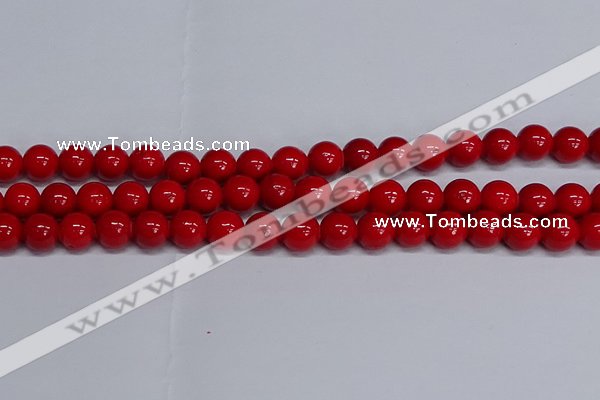 CMJ229 15.5 inches 12mm round Mashan jade beads wholesale