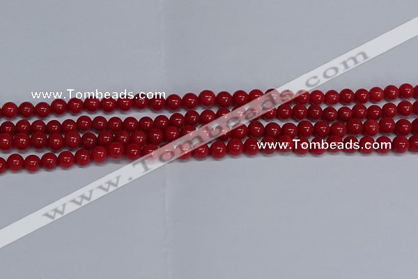 CMJ23 15.5 inches 6mm round Mashan jade beads wholesale