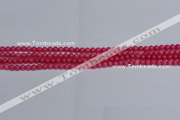 CMJ232 15.5 inches 4mm round Mashan jade beads wholesale