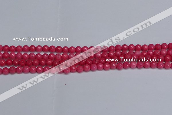 CMJ233 15.5 inches 6mm round Mashan jade beads wholesale