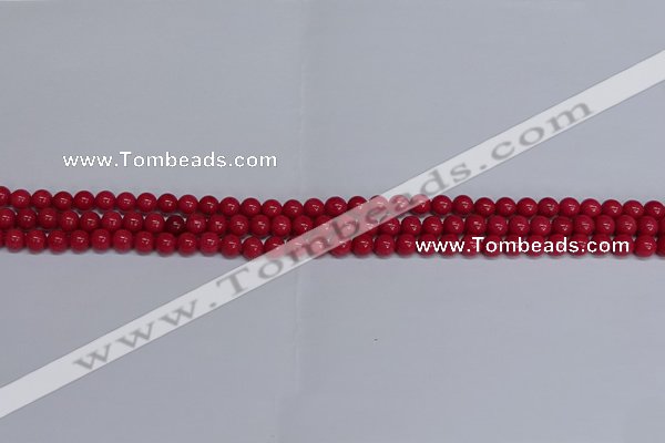 CMJ239 15.5 inches 4mm round Mashan jade beads wholesale