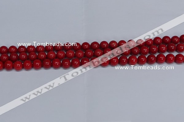 CMJ24 15.5 inches 8mm round Mashan jade beads wholesale