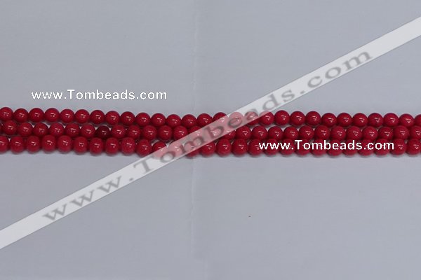 CMJ240 15.5 inches 6mm round Mashan jade beads wholesale