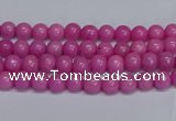 CMJ246 15.5 inches 4mm round Mashan jade beads wholesale