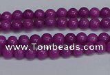 CMJ253 15.5 inches 4mm round Mashan jade beads wholesale