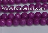 CMJ254 15.5 inches 6mm round Mashan jade beads wholesale