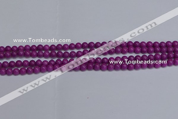 CMJ254 15.5 inches 6mm round Mashan jade beads wholesale