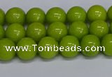 CMJ269 15.5 inches 8mm round Mashan jade beads wholesale