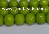 CMJ270 15.5 inches 10mm round Mashan jade beads wholesale