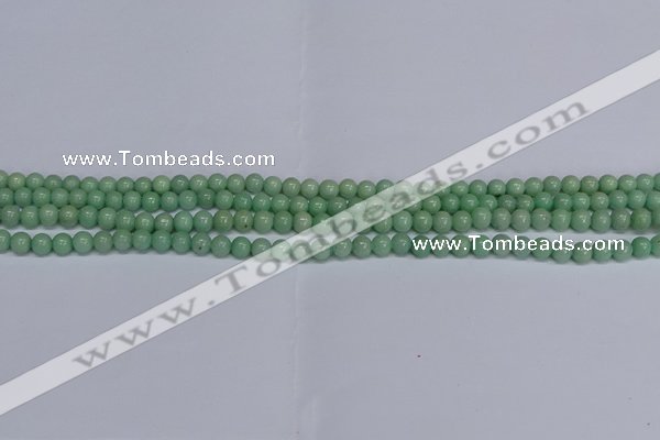 CMJ281 15.5 inches 4mm round Mashan jade beads wholesale