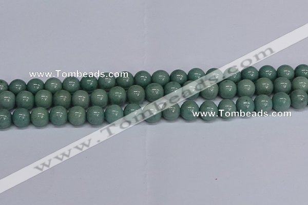 CMJ285 15.5 inches 12mm round Mashan jade beads wholesale