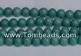 CMJ288 15.5 inches 4mm round Mashan jade beads wholesale