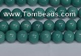 CMJ289 15.5 inches 6mm round Mashan jade beads wholesale