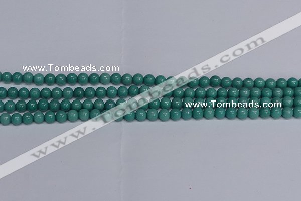 CMJ289 15.5 inches 6mm round Mashan jade beads wholesale