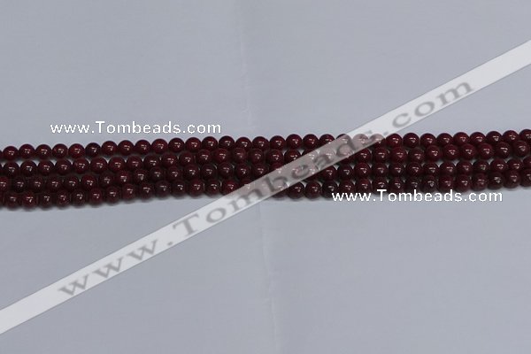 CMJ29 15.5 inches 4mm round Mashan jade beads wholesale