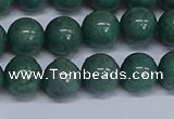 CMJ292 15.5 inches 12mm round Mashan jade beads wholesale