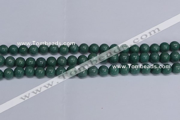 CMJ292 15.5 inches 12mm round Mashan jade beads wholesale