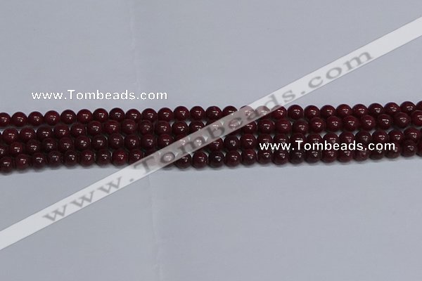 CMJ30 15.5 inches 6mm round Mashan jade beads wholesale