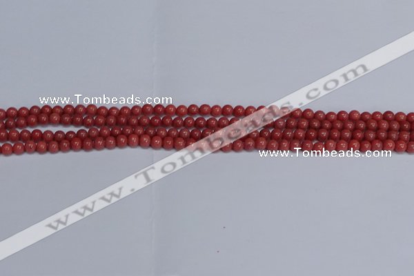 CMJ316 15.5 inches 4mm round Mashan jade beads wholesale