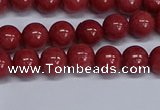 CMJ318 15.5 inches 8mm round Mashan jade beads wholesale