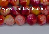 CMJ403 15.5 inches 10mm round rainbow jade beads wholesale