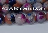 CMJ431 15.5 inches 10mm round rainbow jade beads wholesale