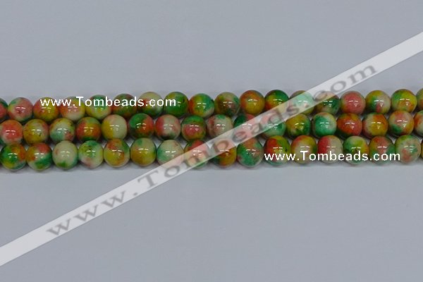 CMJ460 15.5 inches 12mm round rainbow jade beads wholesale