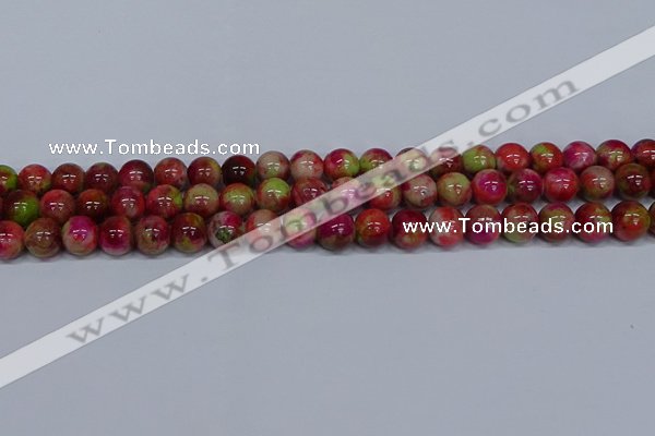 CMJ480 15.5 inches 10mm round rainbow jade beads wholesale