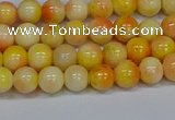 CMJ506 15.5 inches 6mm round rainbow jade beads wholesale