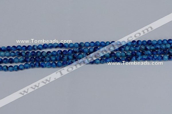 CMJ540 15.5 inches 4mm round rainbow jade beads wholesale