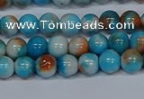 CMJ576 15.5 inches 6mm round rainbow jade beads wholesale