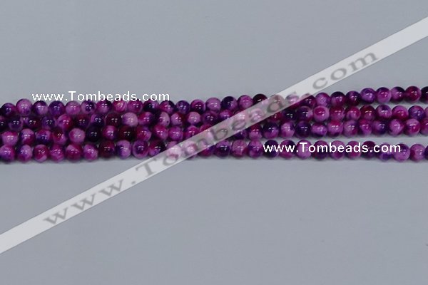 CMJ583 15.5 inches 6mm round rainbow jade beads wholesale