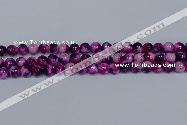 CMJ585 15.5 inches 10mm round rainbow jade beads wholesale