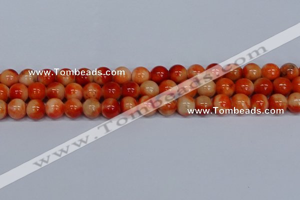 CMJ607 15.5 inches 12mm round rainbow jade beads wholesale