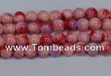 CMJ617 15.5 inches 4mm round rainbow jade beads wholesale