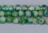 CMJ625 15.5 inches 6mm round rainbow jade beads wholesale