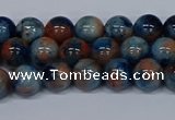 CMJ633 15.5 inches 8mm round rainbow jade beads wholesale