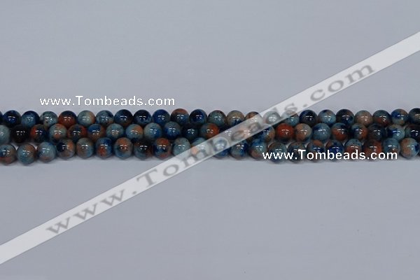 CMJ633 15.5 inches 8mm round rainbow jade beads wholesale