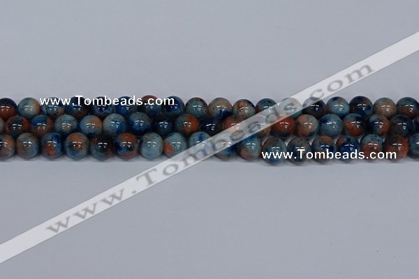 CMJ635 15.5 inches 12mm round rainbow jade beads wholesale