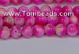 CMJ639 15.5 inches 6mm round rainbow jade beads wholesale