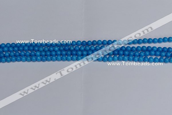 CMJ64 15.5 inches 4mm round Mashan jade beads wholesale